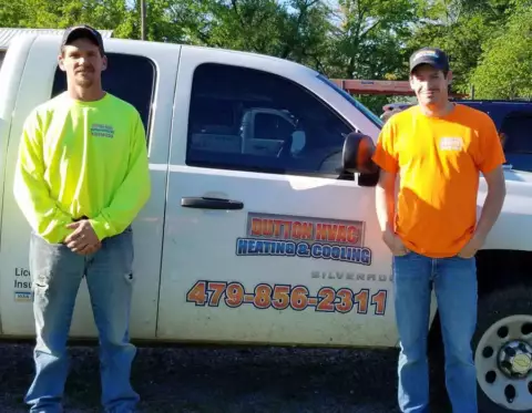 The Dutton HVAC crew is ready to service your heating and cooling needs